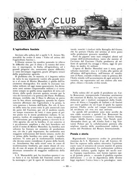 Il Rotary organo ufficiale dei Rotary clubs d'Italia