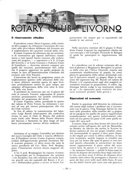 Il Rotary organo ufficiale dei Rotary clubs d'Italia