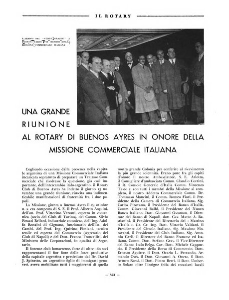 Il Rotary organo ufficiale dei Rotary clubs d'Italia