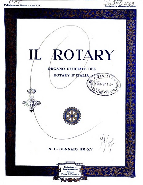 Il Rotary organo ufficiale dei Rotary clubs d'Italia