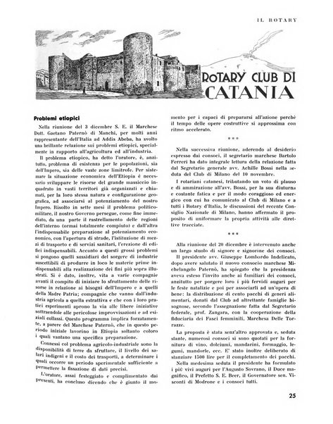 Il Rotary organo ufficiale dei Rotary clubs d'Italia