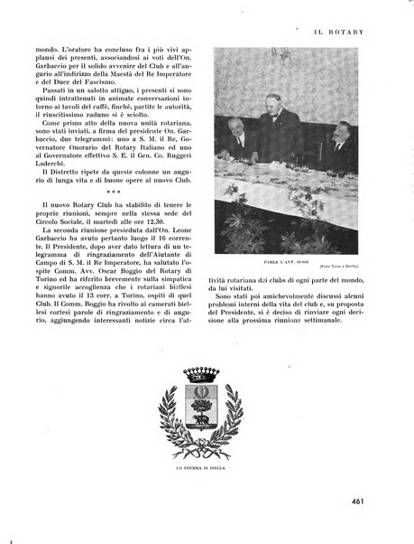 Il Rotary organo ufficiale dei Rotary clubs d'Italia