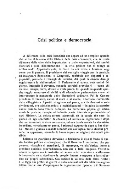 La critica politica