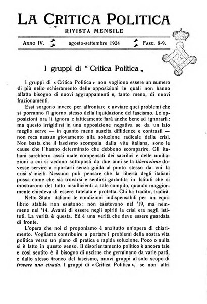 La critica politica