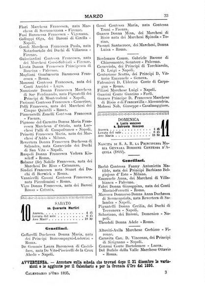 Calendario d'oro annuario nobiliare diplomatico araldico