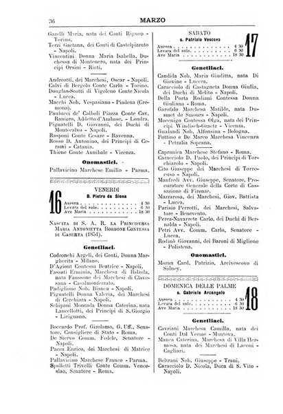 Calendario d'oro annuario nobiliare diplomatico araldico