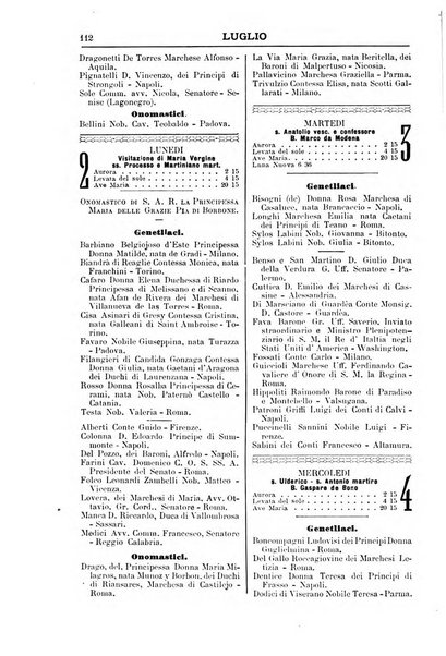 Calendario d'oro annuario nobiliare diplomatico araldico