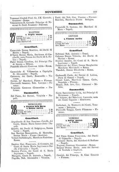 Calendario d'oro annuario nobiliare diplomatico araldico