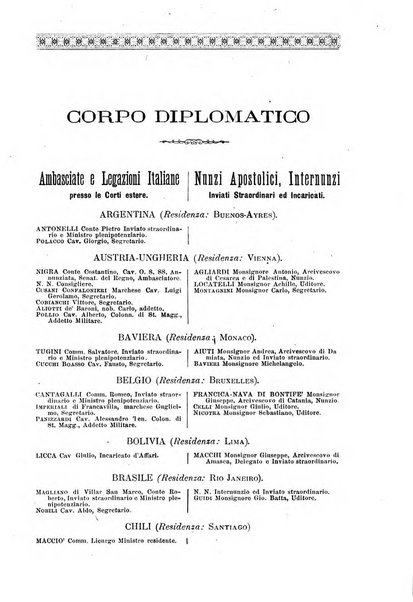 Calendario d'oro annuario nobiliare diplomatico araldico