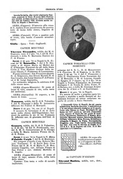 Calendario d'oro annuario nobiliare diplomatico araldico