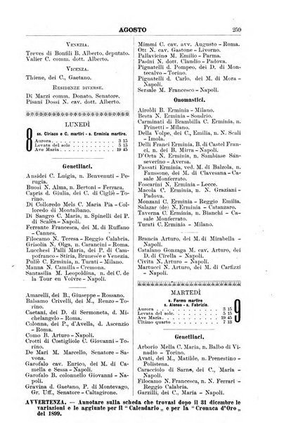 Calendario d'oro annuario nobiliare diplomatico araldico