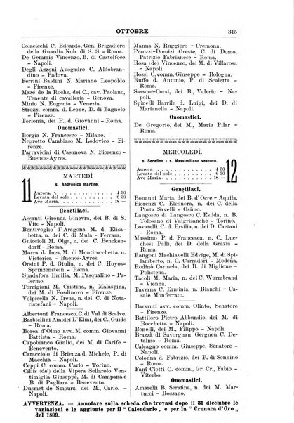 Calendario d'oro annuario nobiliare diplomatico araldico