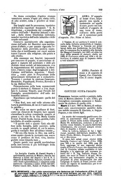 Calendario d'oro annuario nobiliare diplomatico araldico