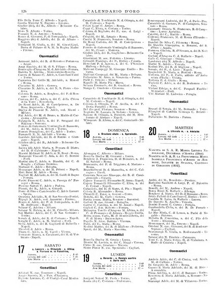 Calendario d'oro annuario nobiliare diplomatico araldico