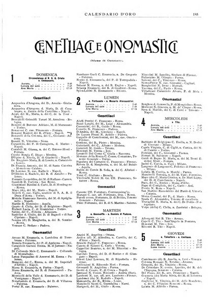 Calendario d'oro annuario nobiliare diplomatico araldico