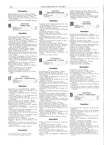 Calendario d'oro annuario nobiliare diplomatico araldico