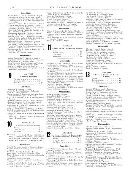 Calendario d'oro annuario nobiliare diplomatico araldico