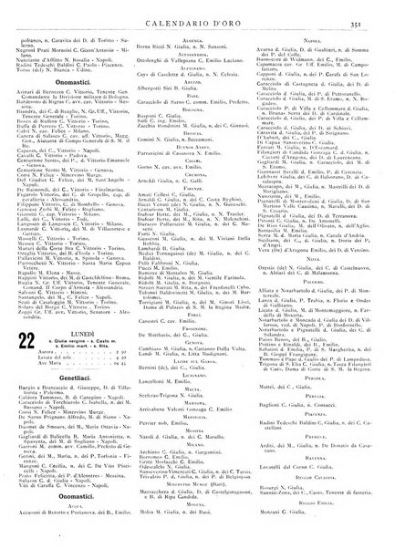 Calendario d'oro annuario nobiliare diplomatico araldico