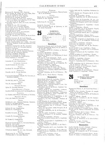 Calendario d'oro annuario nobiliare diplomatico araldico