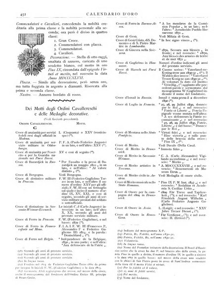 Calendario d'oro annuario nobiliare diplomatico araldico