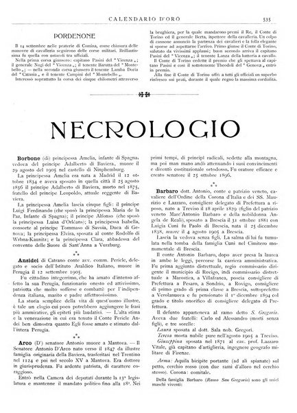 Calendario d'oro annuario nobiliare diplomatico araldico