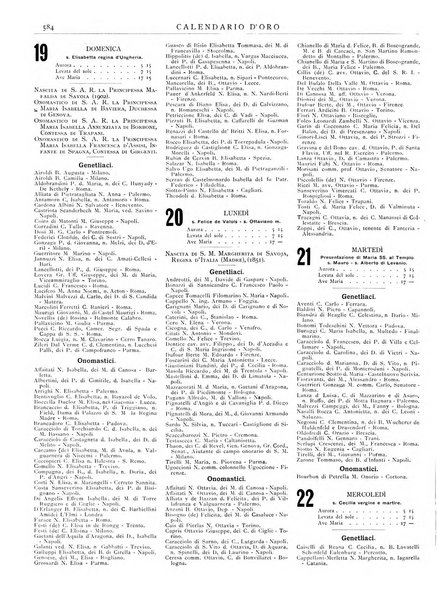 Calendario d'oro annuario nobiliare diplomatico araldico