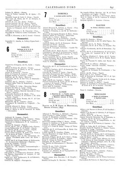 Calendario d'oro annuario nobiliare diplomatico araldico