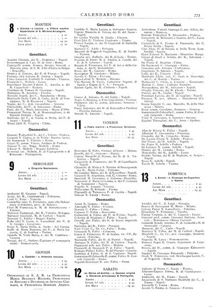 Calendario d'oro annuario nobiliare diplomatico araldico