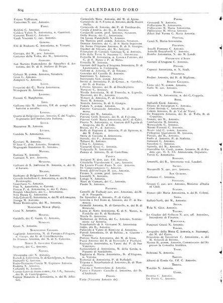 Calendario d'oro annuario nobiliare diplomatico araldico