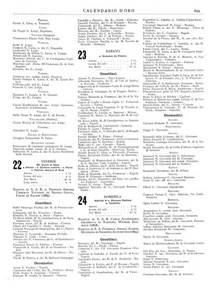 Calendario d'oro annuario nobiliare diplomatico araldico