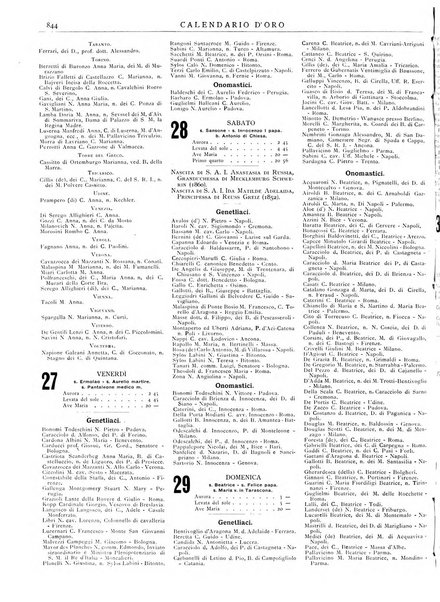 Calendario d'oro annuario nobiliare diplomatico araldico