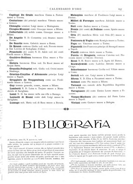 Calendario d'oro annuario nobiliare diplomatico araldico