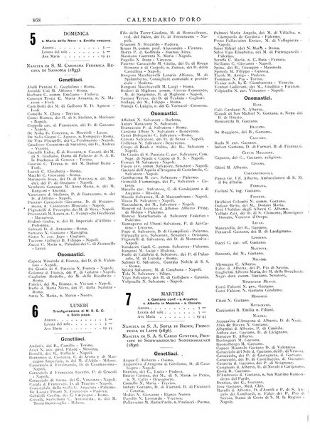 Calendario d'oro annuario nobiliare diplomatico araldico