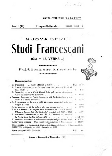 Studi francescani