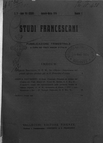 Studi francescani