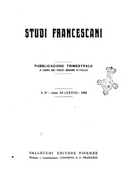 Studi francescani