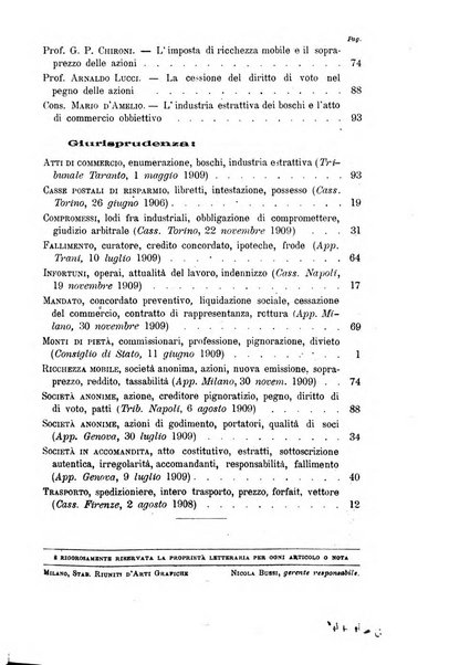 Rivista del diritto commerciale e del diritto generale delle obbligazioni