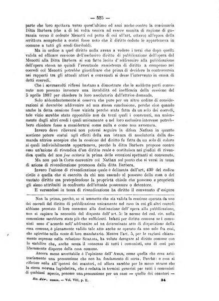 Rivista del diritto commerciale e del diritto generale delle obbligazioni