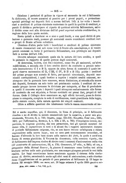 Rivista del diritto commerciale e del diritto generale delle obbligazioni