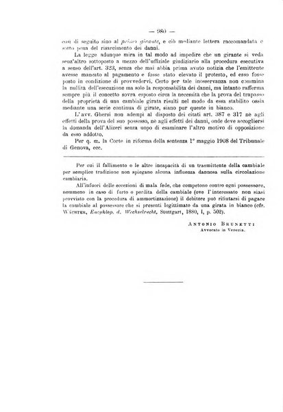 Rivista del diritto commerciale e del diritto generale delle obbligazioni