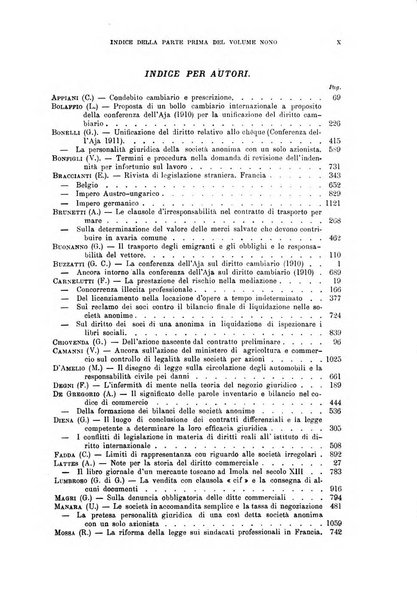 Rivista del diritto commerciale e del diritto generale delle obbligazioni