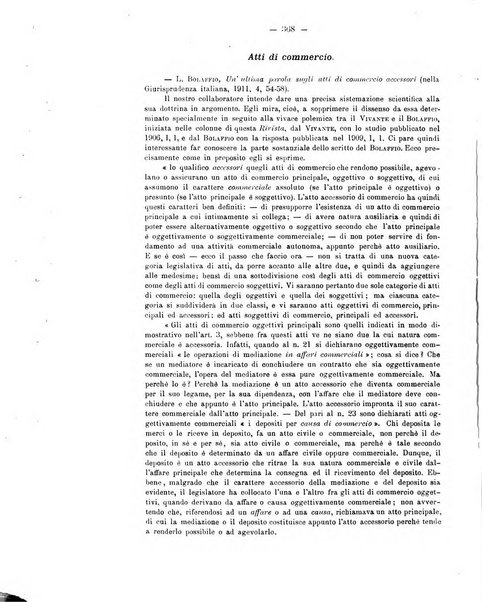 Rivista del diritto commerciale e del diritto generale delle obbligazioni