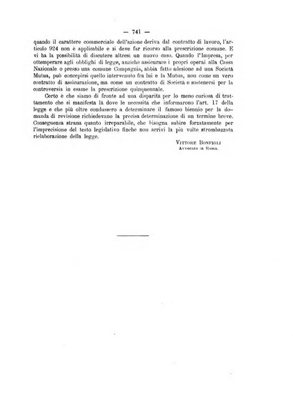 Rivista del diritto commerciale e del diritto generale delle obbligazioni