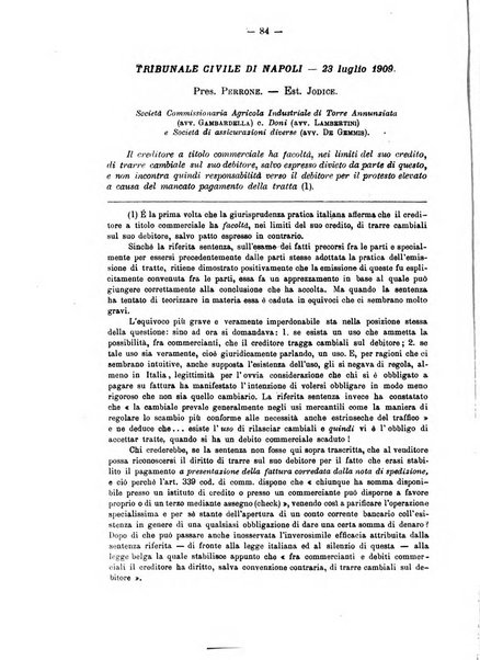 Rivista del diritto commerciale e del diritto generale delle obbligazioni