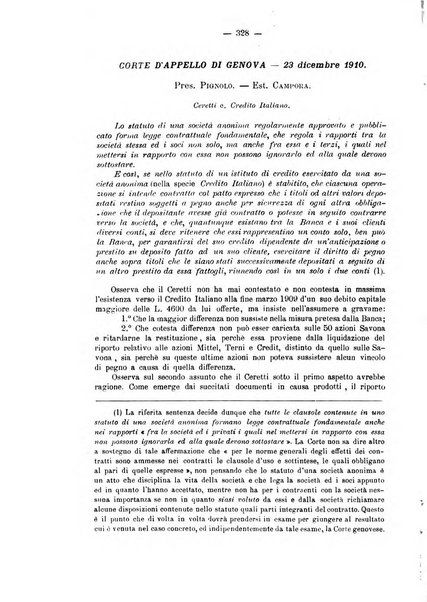 Rivista del diritto commerciale e del diritto generale delle obbligazioni