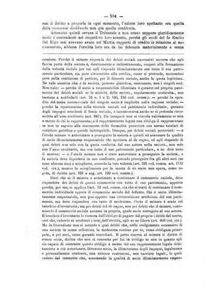 Rivista del diritto commerciale e del diritto generale delle obbligazioni