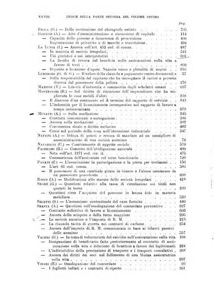 Rivista del diritto commerciale e del diritto generale delle obbligazioni