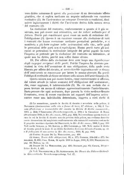 Rivista del diritto commerciale e del diritto generale delle obbligazioni