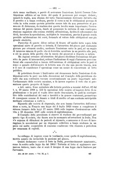 Rivista del diritto commerciale e del diritto generale delle obbligazioni