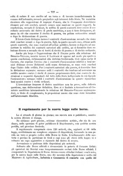 Rivista del diritto commerciale e del diritto generale delle obbligazioni